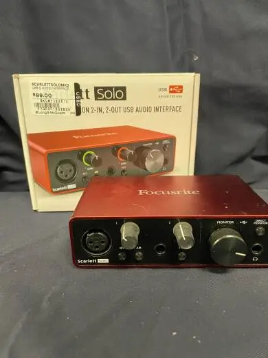 Focusrite - SCARLETTSOLOMK3